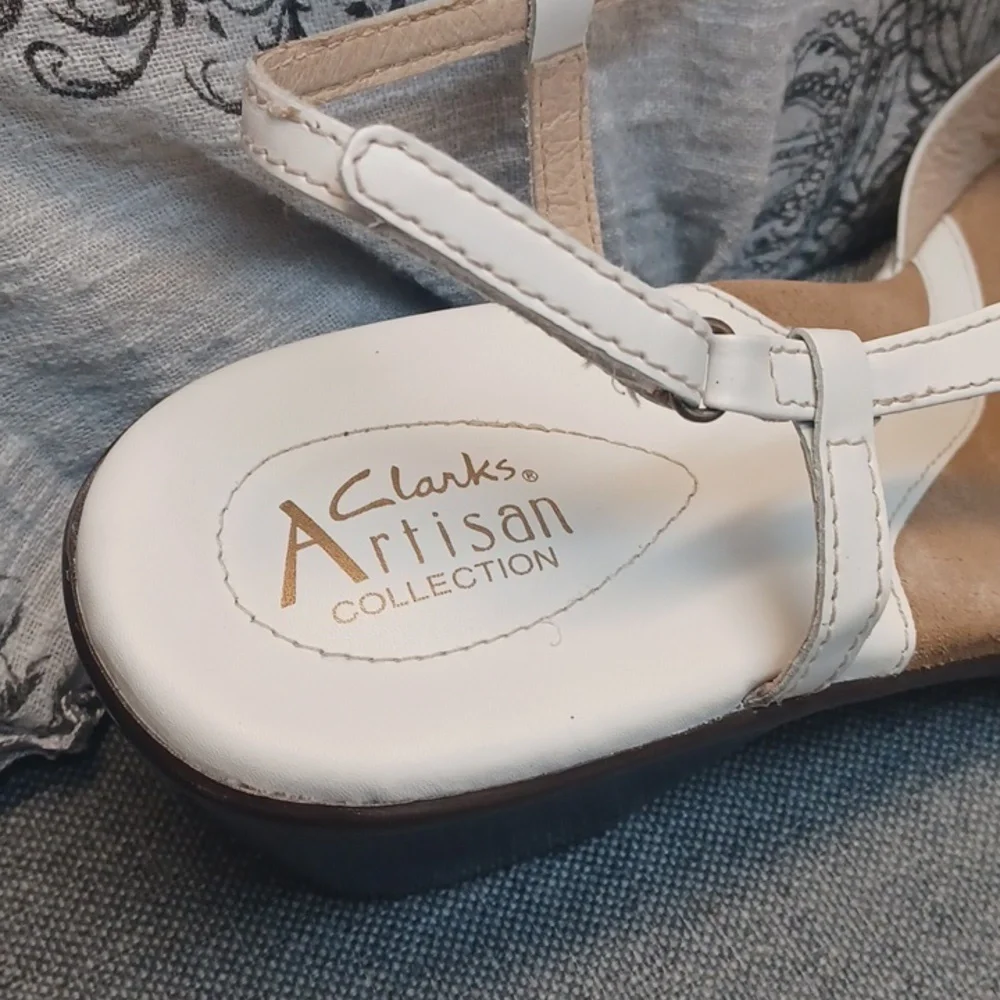 CLONKS ARTISAN COLLECTION SIZE. 11XW. White Women's Sandals by - Picture 3 of 6